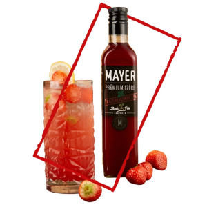 Sirup jahodový s bazalkou 0,5 l